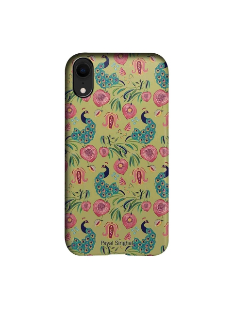 CelfieDesign Green & Pink Payal Singhal Anaar and Mor Printed iPhone XR Slim Back Case
CelfieDesign Green & Pink Payal Singhal Anaar and Mor Printed iPhone XR Slim Back Case