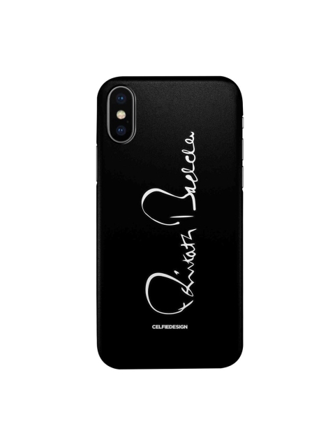 CelfieDesign Black & White Vertical AB Signature Typography Print iPhone XS Slim Back Case
CelfieDesign Black & White Vertical AB Signature Typography Print iPhone XS Slim Back Case
