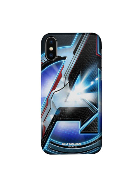 CelfieDesign Black & Blue Avengers Endgame Logo Superhero Printed iPhone XS Slim Back Case
CelfieDesign Black & Blue Avengers Endgame Logo Superhero Printed iPhone XS Slim Back Case