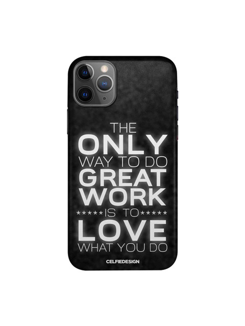 CelfieDesign Black & White Love What You Do Printed iPhone 11 Pro Slim Back Case
CelfieDesign Black & White Love What You Do Printed iPhone 11 Pro Slim Back Case