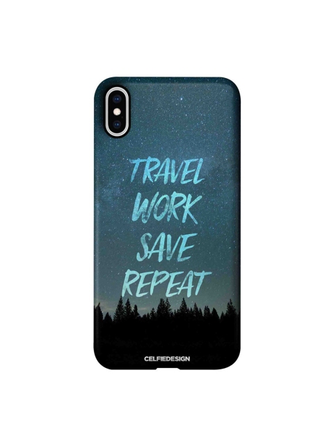CelfieDesign Blue & Black Travel Work Save Repeat Printed iPhone Xs Max Slim Back Case
CelfieDesign Blue & Black Travel Work Save Repeat Printed iPhone Xs Max Slim Back Case