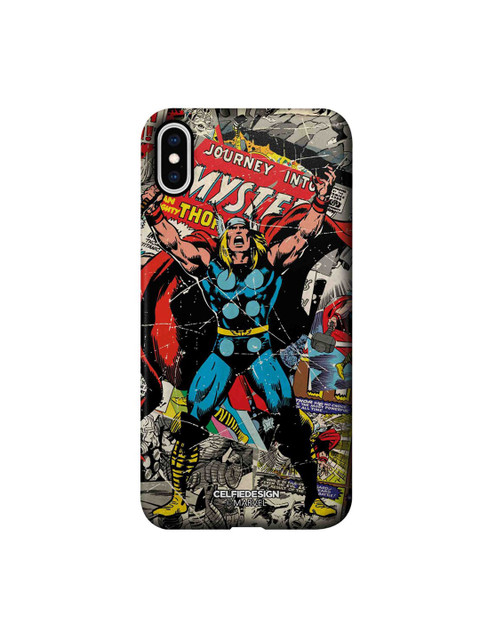 CelfieDesign Grey & Red Comic Thor Plastic iPhone XS Max Slim Back Case
CelfieDesign Grey & Red Comic Thor Plastic iPhone XS Max Slim Back Case
