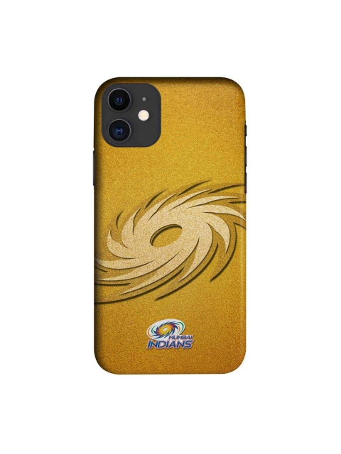 CelfieDesign Yelllow & Gold-Toned Mumbai Indians Victorious Printed iPhone 11 Slim Back Case, Yellow
CelfieDesign Yelllow & Gold-Toned Mumbai Indians Victorious Printed iPhone 11 Slim Back Case, Yellow