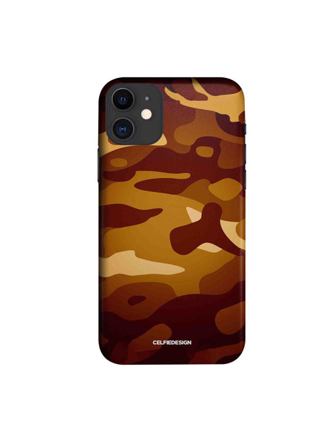 CelfieDesign Brown Camo Saddle Printed iPhone 11 Slim Back Case 
CelfieDesign Brown Camo Saddle Printed iPhone 11 Slim Back Case