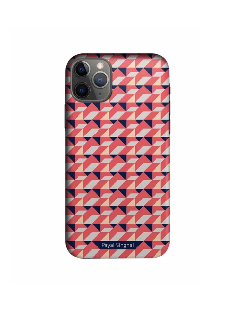 CelfieDesign Coral & Blue Payal Singhal iPhone 11 Slim Back Case