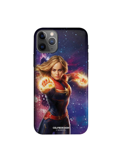 CelfieDesign Navy Blue & Gold-Toned Fierce Captain Marvel iPhone 11 Pro Slim Back Case
CelfieDesign Navy Blue & Gold-Toned Fierce Captain Marvel iPhone 11 Pro Slim Back Case