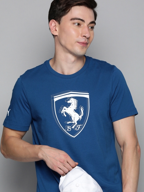 PUMA Motorsport Men Blue & White Scuderia Ferrari Race Tonal Shield Printed T-shirt
PUMA Motorsport Men Blue & White Scuderia Ferrari Race Tonal Shield Printed T-shirt