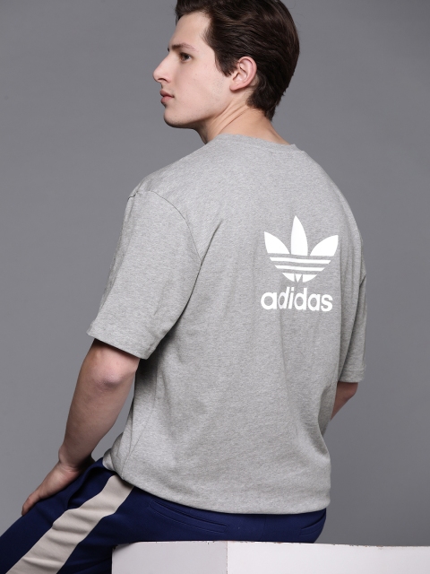 ADIDAS Originals Men Grey Melange Adicolor Printed Pure Cotton Trefoil Sustainable T-shirt
ADIDAS Originals Men Grey Melange Adicolor Printed Pure Cotton Trefoil Sustainable T-shirt