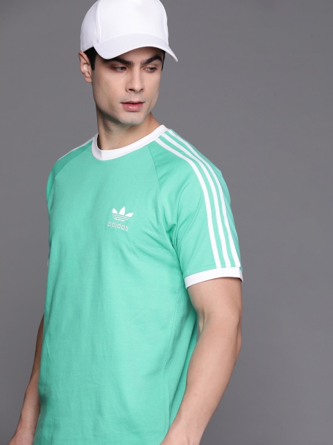 ADIDAS Originals Men Green Brand Logo Embroidered Cotton CLASSICS 3-STRIPES Sustainable T-shirt
ADIDAS Originals Men Green Brand Logo Embroidered Cotton CLASSICS 3-STRIPES Sustainable T-shirt