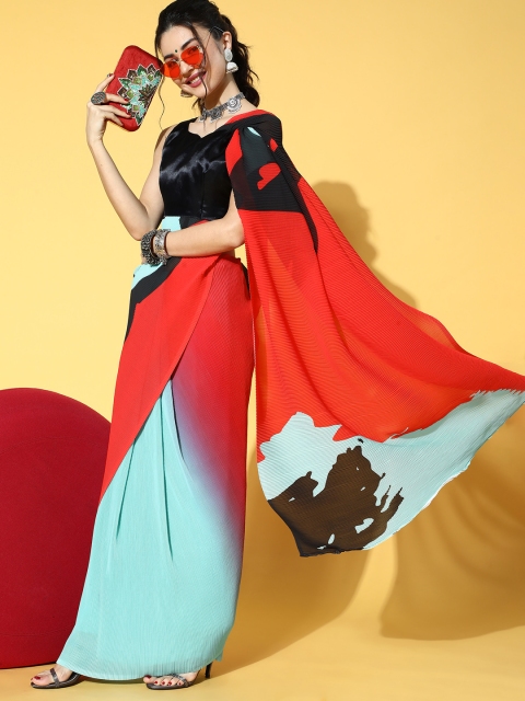 Saree mall Blue Saree