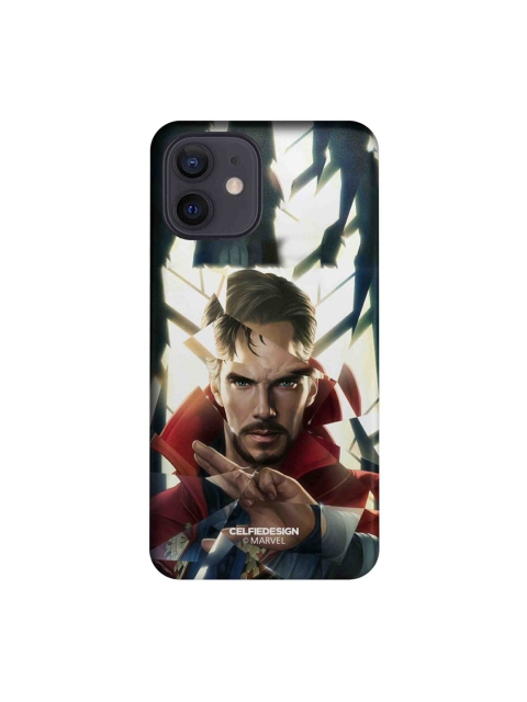 CelfieDesign Green & Red Doctor Strange Geometric iPhone 12 Back Case