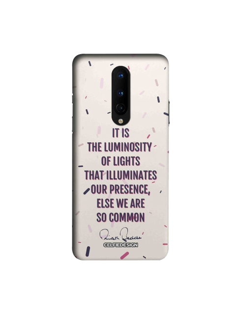 CelfieDesign Multi-Coloured Presence AB Quotes Printed OnePlus 8 Slim Back Case
CelfieDesign Multi-Coloured Presence AB Quotes Printed OnePlus 8 Slim Back Case
