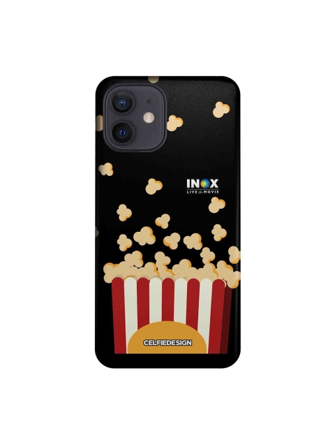CelfieDesign I Phone 12 Popcorn Printed Back case, Multi