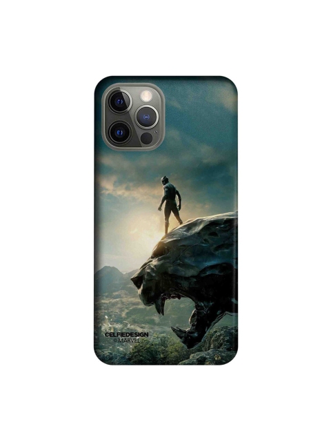 CelfieDesign Blue & Grey Panther Glorified iPhone 12 Pro Slim Back Case
