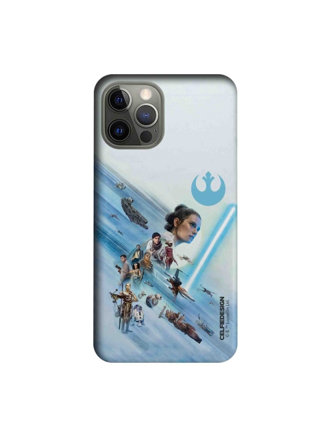 CelfieDesign Blue & Beige Star Wars iPhone 12 Pro Slim Back Case