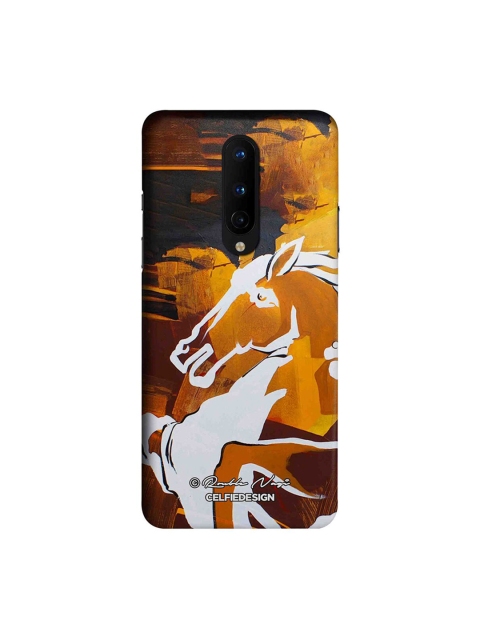 CelfieDesign Yellow & White Glory Run OnePlus 8 Slim Back Case