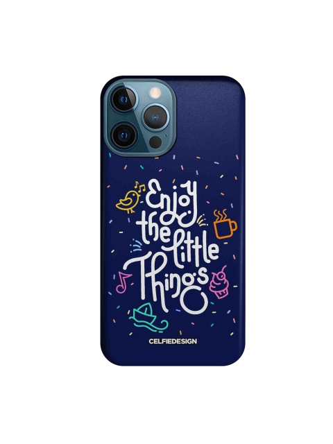 CelfieDesign Navy Blue & White Enjoy The Little Things Plastic iPhone 12 Pro Max Slim Back Case
CelfieDesign Navy Blue & White Enjoy The Little Things Plastic iPhone 12 Pro Max Slim Back Case