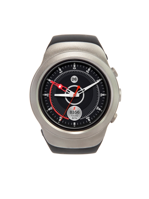 NOISE Loop Unisex Gunmetal-Toned Smartwatch, Metallic