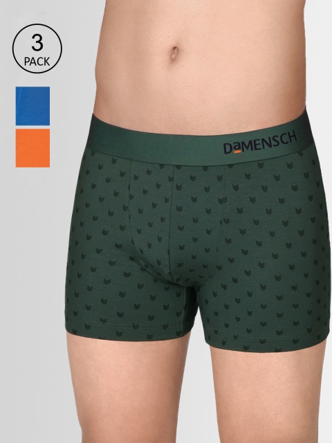 DAMENSCH Men Pack of 3 Solid DEO-SOFT Trunks DAM-PRIOP-T-GBL-GF-DG-PACK-3-MIX, Orange
DAMENSCH Men Pack of 3 Solid DEO-SOFT Trunks DAM-PRIOP-T-GBL-GF-DG-PACK-3-MIX, Orange