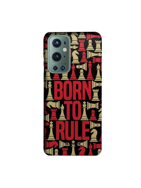 CelfieDesign OnePlus 9 Pro Typography Printed Slim Back Case, Multi