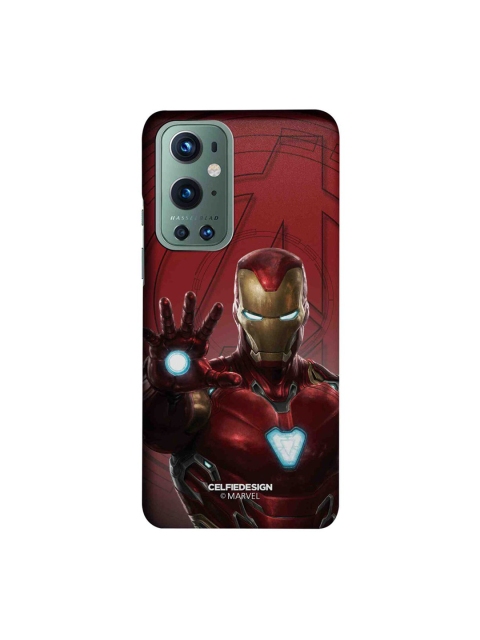 CelfieDesign Red Iron man Mark L Armor Slim Case OnePlus 9 Pro Back Cover