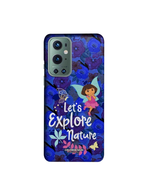 CelfieDesign Blue & White Explore With dora OnePlus 9 Pro Slim Back Case