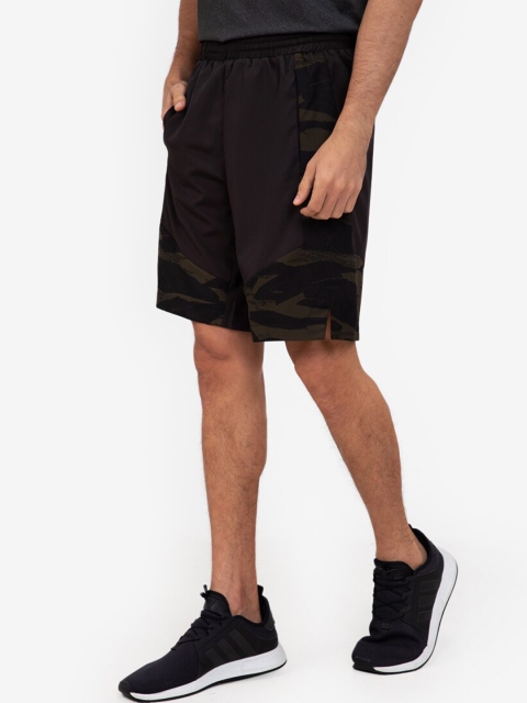 ZALORA ACTIVE Men Black Solid Short
