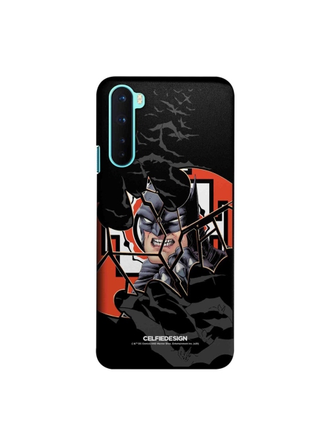 CelfieDesign Black & Red Angry Bat OnePlus Nord Slim Back Case