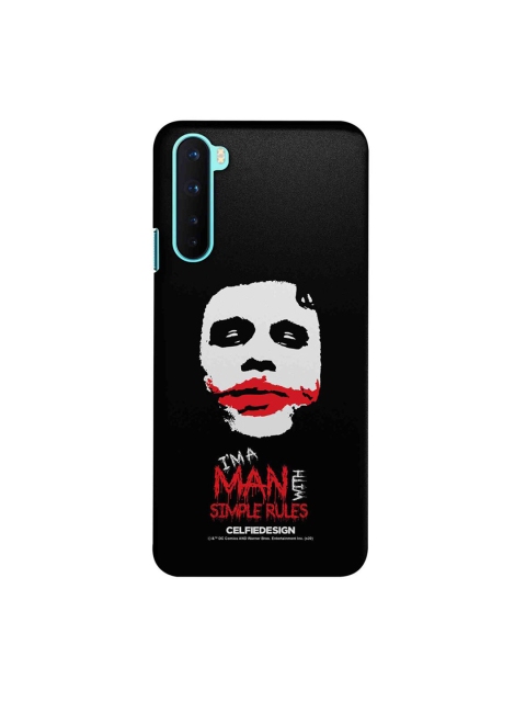 CelfieDesign Black & White Man With Simple Rules OnePlus Nord Slim Back Case