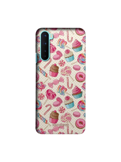 CelfieDesign Beige & Pink Sugar Rush OnePlus Nord Back Case