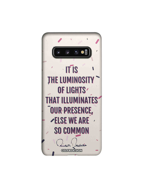 CelfieDesign White AB Quotes Samsung Galaxy S10 Slim Back Case
CelfieDesign White AB Quotes Samsung Galaxy S10 Slim Back Case