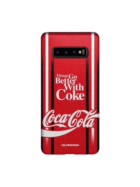 CelfieDesign Red & White Better With Coke Printed Samsung Galaxy S10 Plus Slim Back Case
CelfieDesign Red & White Better With Coke Printed Samsung Galaxy S10 Plus Slim Back Case
