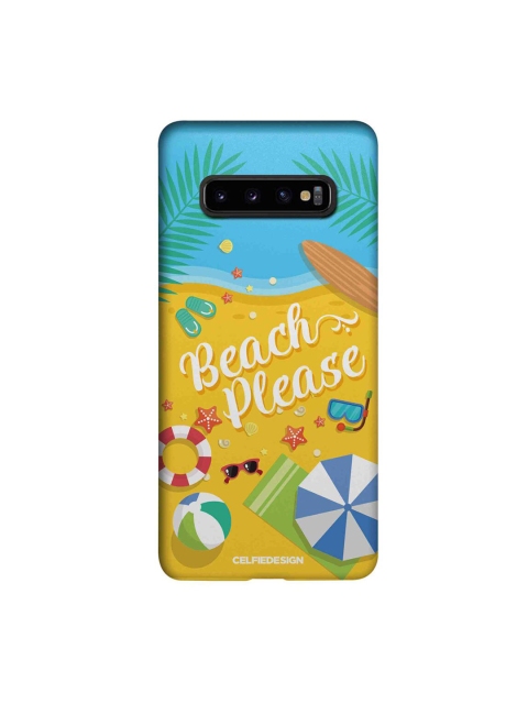 CelfieDesign Yellow & Blue Beach Please Samsung Galaxy S10 Plus Slim Back Case
CelfieDesign Yellow & Blue Beach Please Samsung Galaxy S10 Plus Slim Back Case