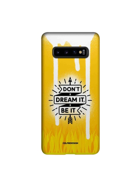 CelfieDesign Yellow & White Don't Dream It Be It Samsung Galaxy S10 Plus Slim Back Case
CelfieDesign Yellow & White Don't Dream It Be It Samsung Galaxy S10 Plus Slim Back Case