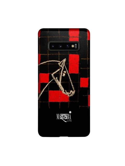 CelfieDesign Black & Red Checkered Horse Plastic Samsung Galaxy S10 Plus Slim Back Case
CelfieDesign Black & Red Checkered Horse Plastic Samsung Galaxy S10 Plus Slim Back Case