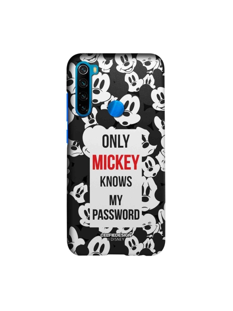 CelfieDesign Black & White Mickey My Password Xiaomi Redmi Note 8 Slim Back Case