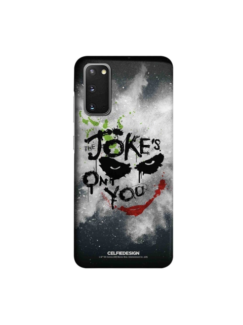 CelfieDesign Grey & Red The Jokes On You Samsung Galaxy S20 Slim Back Case