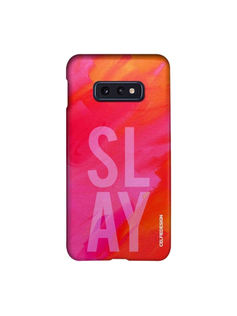 CelfieDesign Pink Slay Printed Samsung S10E Slim Back Case
