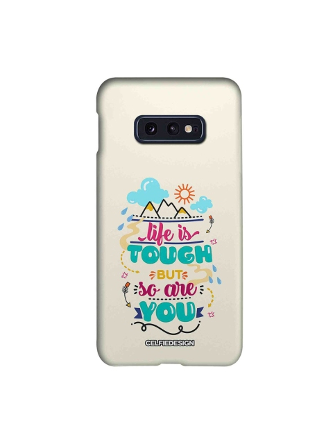 CelfieDesign Multicoloured Life Is Tough But So Are You Printed Samsung S10E Slim Case, Multi
CelfieDesign Multicoloured Life Is Tough But So Are You Printed Samsung S10E Slim Case, Multi