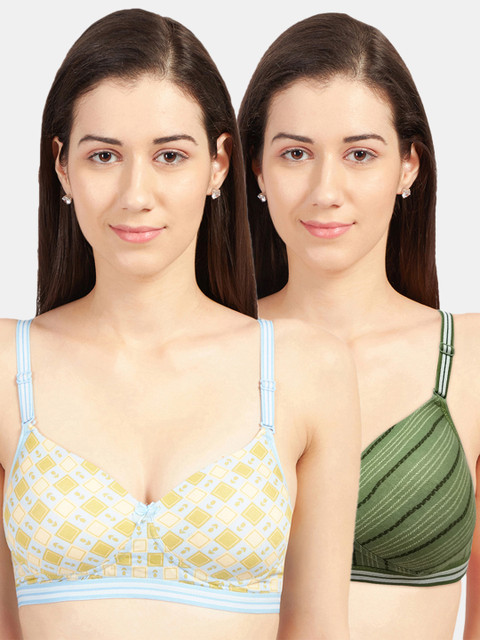 Sonari Pack Of 2 Blue & Green Geometric Bras Lightly Padded blossomcbluesgreen32B
Sonari Pack Of 2 Blue & Green Geometric Bras Lightly Padded blossomcbluesgreen32B