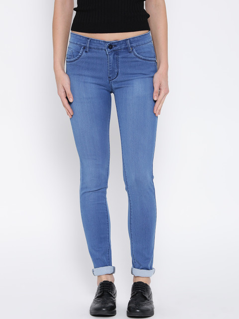 Devis Women Blue Slim Fit Stretchable Jeans
Devis Women Blue Slim Fit Stretchable Jeans