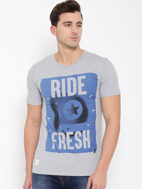 United Colors of Benetton Men Grey Melange Printed Round Neck T-shirt
United Colors of Benetton Men Grey Melange Printed Round Neck T-shirt