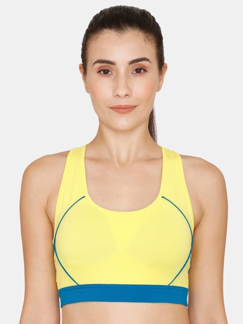 Zelocity by Zivame Yellow & Blue Non Padded Non Wired Super Support All Day Comfort Bra
Zelocity by Zivame Yellow & Blue Non Padded Non Wired Super Support All Day Comfort Bra