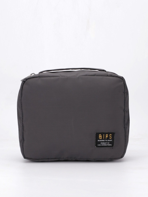 QIPS Blue Solid Travel Pouch