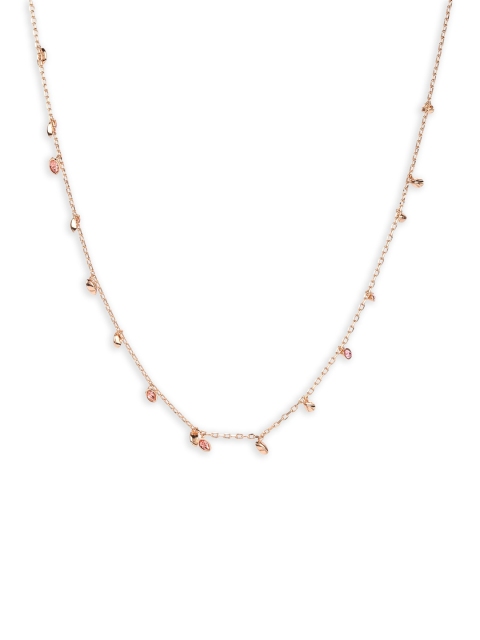 Ted Baker Gold Plated & Pink Necklace