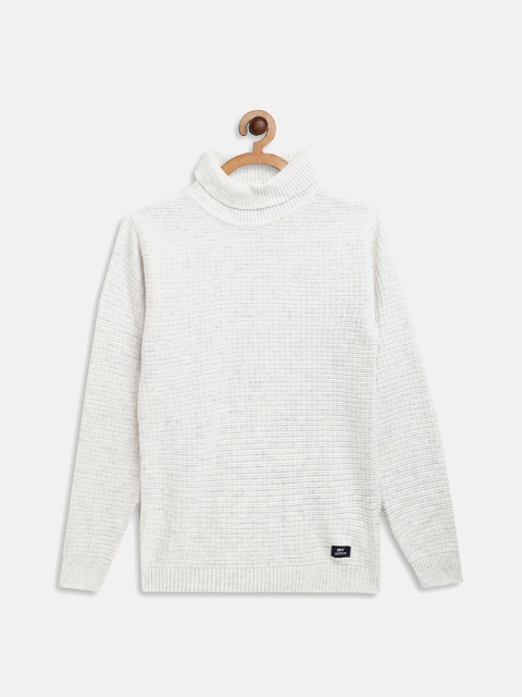Octave Boys White Pullover