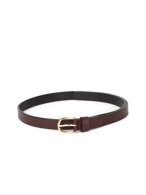 Allen Solly Woman Women Maroon PU Belt
