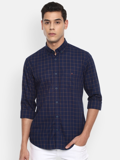 Louis Philippe Sport Men Navy Blue Slim Fit Grid Tattersall Checks Checked Casual Shirt
Louis Philippe Sport Men Navy Blue Slim Fit Grid Tattersall Checks Checked Casual Shirt