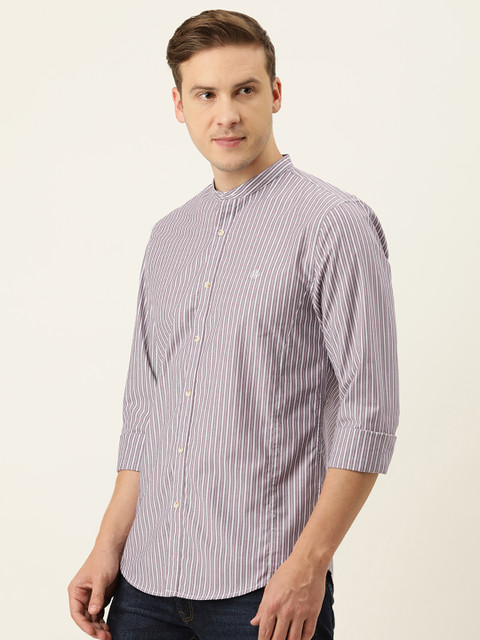 PETER ENGLAND UNIVERSITY Men Multicoloured Striped Slim Fit Casual Shirt, Multi 
PETER ENGLAND UNIVERSITY Men Multicoloured Striped Slim Fit Casual Shirt, Multi