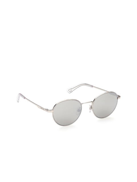 DIESEL Unisex Grey Lens & Silver-Toned Sunglasses with UV Protected Lens DL0290 50 16C
DIESEL Unisex Grey Lens & Silver-Toned Sunglasses with UV Protected Lens DL0290 50 16C